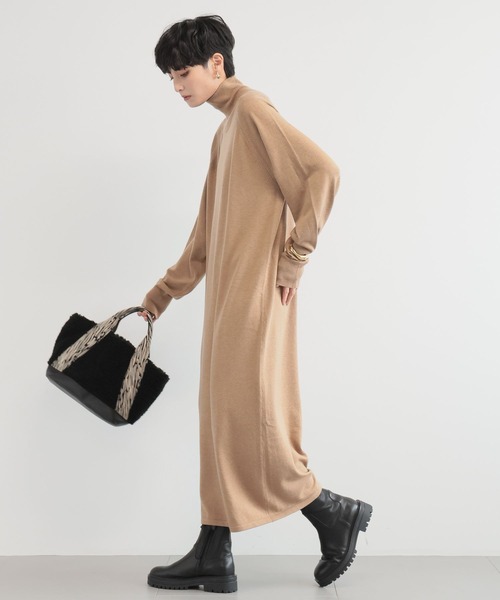 BARNYARDSTORM(バンヤードストーム)の「BARNYARDSTORM / ジャガードテープボアトート(トートバッグ・レディース・チャコール/ブラック/オフホワイト・FREE)」の14枚目の写真