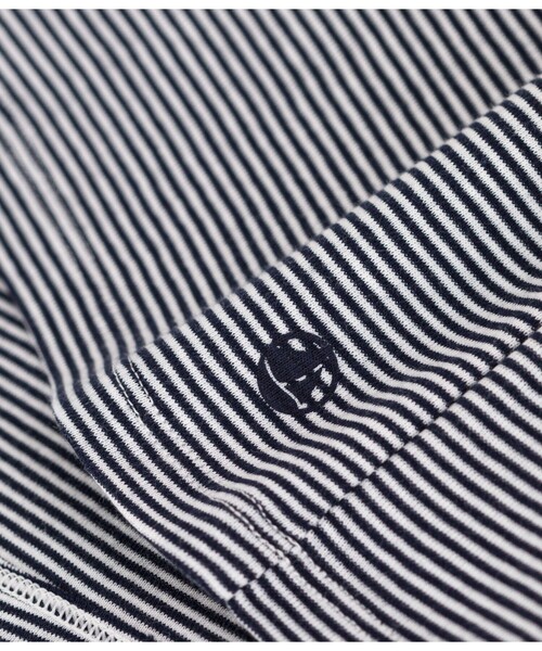 PETIT BATEAU（プチバトー）の「長袖タートルネック（Tシャツ/カットソー・レディース・ブルー系その他・X-SMALL/SMALL/MEDIUM/LARGE/XX-SMALL）」の2枚目の写真