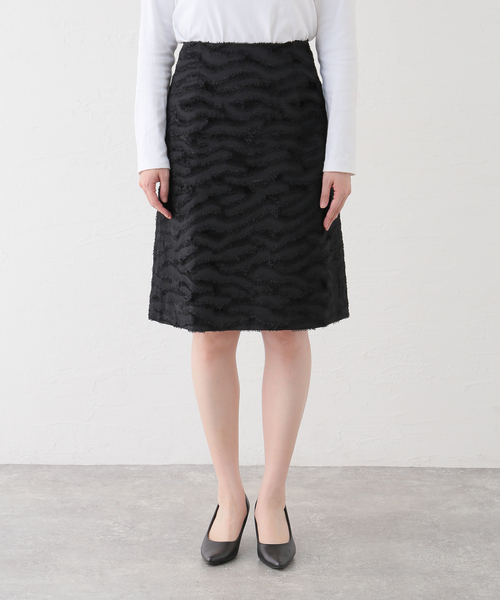 Needles（ニードルス）の「【NEEDLES/ニードルズ】 C.C.Skirt PU170（スカート・レディース・ブラック・2）」の4枚目の写真