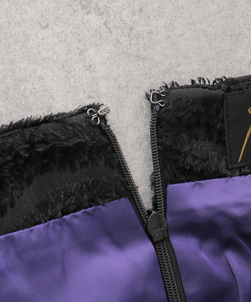 Needles（ニードルス）の「【NEEDLES/ニードルズ】 C.C.Skirt PU170（スカート・レディース・ブラック・2）」の12枚目の写真