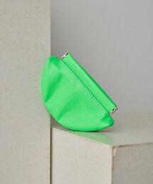 ear PAPILLONNER イアパピヨネ 二つ折り財布 がま口 グリーン 緑 ear PAPILLONNER イア パピヨネ がま口折り財布