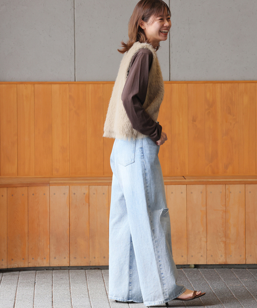 JOURNAL STANDARD relume｜《追加2》ナイロンフェザーベスト