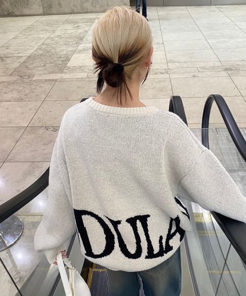 セール】BIG LOGO KNIT / ビックロゴニット（ニット/セーター
