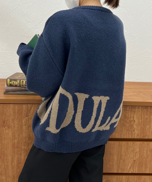 セール】BIG LOGO KNIT / ビックロゴニット（ニット/セーター