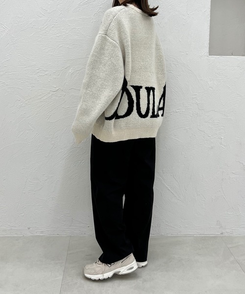 セール】BIG LOGO KNIT / ビックロゴニット（ニット/セーター