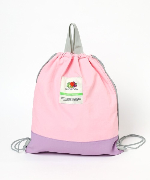 FRUIT OF THE LOOM(フルーツオブザルーム)の「【Fruit Of The Loom】別注キンチャク3点セット(KIDS)(トートバッグ・キッズ・イエロー/ピンク/グリーン/ブルー・FREE)」の9枚目の写真