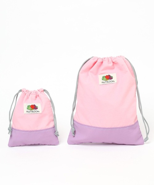 FRUIT OF THE LOOM(フルーツオブザルーム)の「【Fruit Of The Loom】別注キンチャク3点セット(KIDS)(トートバッグ・キッズ・イエロー/ピンク/グリーン/ブルー・FREE)」の20枚目の写真