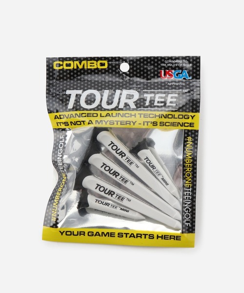 Saturdays Golf（サタデーズゴルフ）の「Tour Tee（ゴルフグッズ・メンズ・ホワイト/ブラック・FREE）」の8枚目の写真