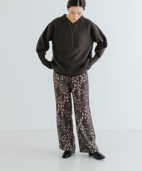 【セール】ブラッシュプリントジョーゼットパンツ（その他パンツ）｜URBAN RESEARCH（アーバンリサーチ）