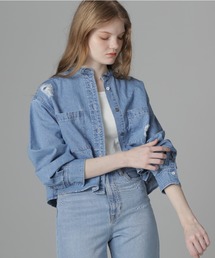 AVIREX | 《Belle LINE》L/S DENIM SHIRT/デニムシャツ(シャツ/ブラウス)
