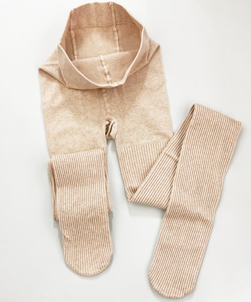 DiamondHearts（ダイヤモンドハーツ）の「リブ細身美脚タイツ（タイツ/ストッキング・レディース・ブラック/グレイッシュベージュ/グレー/ダークブラウン/ホワイト/ライトグレー/ベージュ/ダークグレー・FREE）」の15枚目の写真