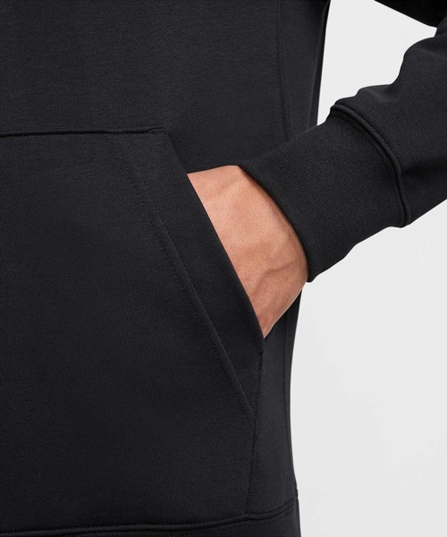 NIKE（ナイキ）の「《セットアップ対応商品》ナイキ スウッシュ メンズ Dri-FIT フレンチ テリー プルオーバー フィットネス パーカー / Nike Swoosh Men's Dri-FIT French Terry Pullover Fitness Hoodie FV9920-010 Black（パーカー・メンズ・ブラック・S/M/L/2XL/XL）」の6枚目の写真