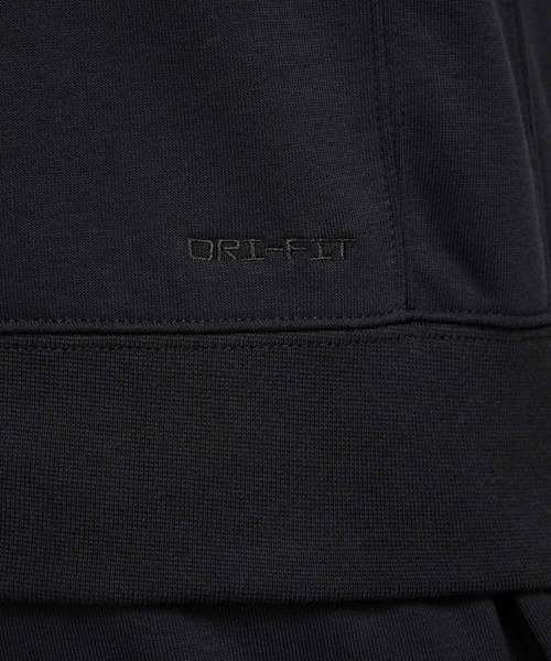 NIKE（ナイキ）の「《セットアップ対応商品》ナイキ スウッシュ メンズ Dri-FIT フレンチ テリー プルオーバー フィットネス パーカー / Nike Swoosh Men's Dri-FIT French Terry Pullover Fitness Hoodie FV9920-010 Black（パーカー・メンズ・ブラック・S/M/L/2XL/XL）」の7枚目の写真