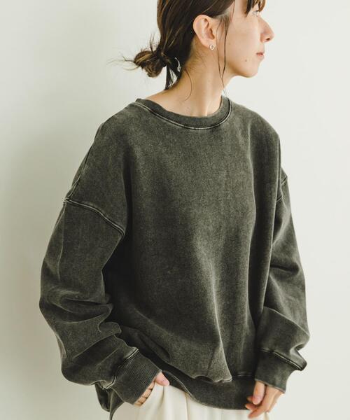 セール】裏起毛ピグメントスウェット（Tシャツ/カットソー）｜ITEMS