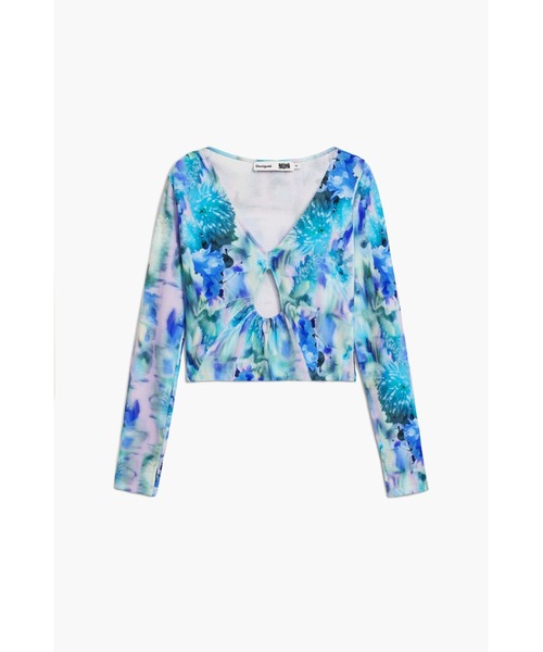 セール】【Desigual×Collina Strada】GLASSELLCOLLINA Tシャツロング