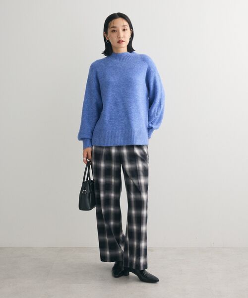 Green　Parks（グリーンパークス）の「fuwaっと ニットプルオーバー（ニット/セーター・レディース・オフホワイト/ライトブルー/ライトグリーン/ピンク/パープル・FREE）」の19枚目の写真