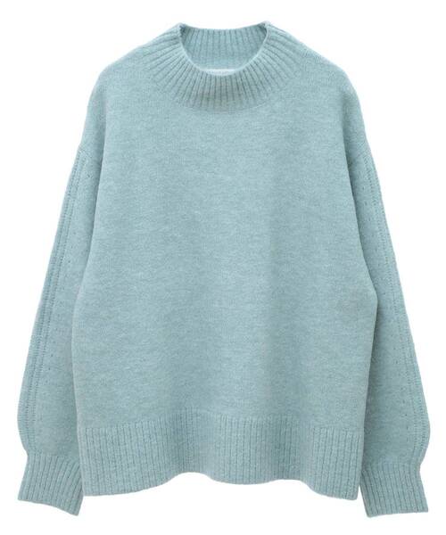 Green　Parks（グリーンパークス）の「fuwaっと ニットプルオーバー（ニット/セーター・レディース・オフホワイト/ライトブルー/ライトグリーン/ピンク/パープル・FREE）」の17枚目の写真