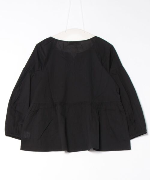 ムラサキスポーツ(ムラサキスポーツ)の「RIKKA FEMME/リッカファム 半袖シャツ/ブラウス RF25SS19(シャツ/ブラウス・レディース・サックスブルー/ホワイト/ブラック・FREE)」の4枚目の写真