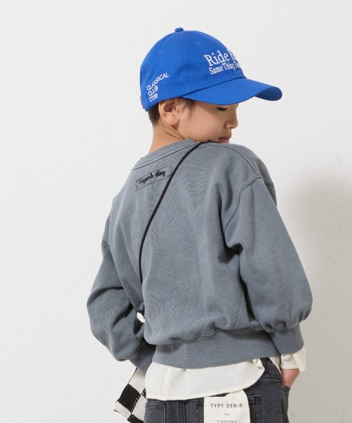 CIAOPANIC TYPY(チャオパニックティピー)の「【2025年S/S新作】【KIDS】【お揃い】LOGO刺繍プチプラキャップ(キャップ・キッズ・ネイビー/ピンク/ブルー/オフホワイト/カーキ・ONE SIZE)」の10枚目の写真