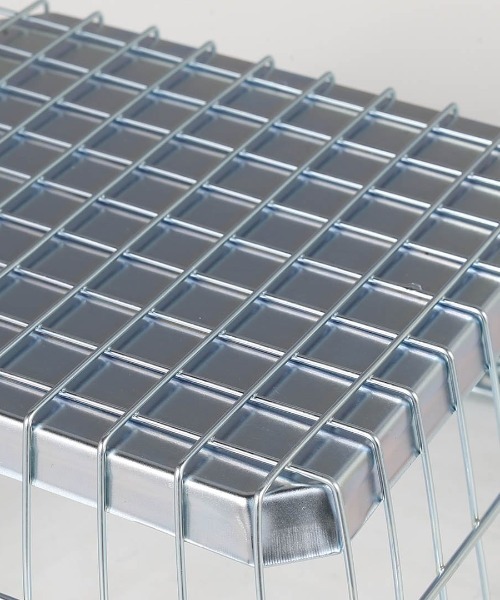 BASKET-TRAY GALVANIZED/ワイヤー バスケット（収納グッズ