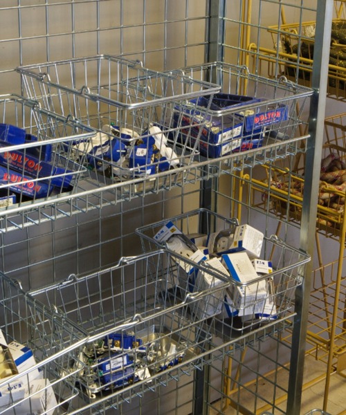 DULTON　ワイヤーバスケット BASKET-TRAY GALVANIZED/ワイヤー バスケット（収納グッズ