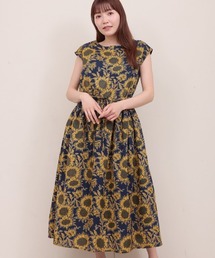 Shanti Shanti ヒマワリワンピース【WEB限定】