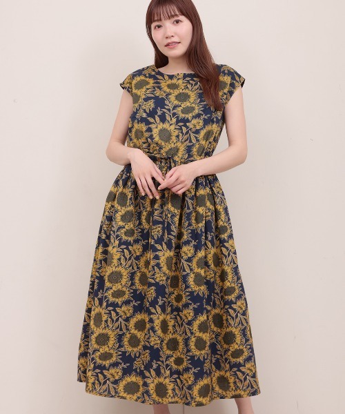 Shanti Shanti ヒマワリワンピース【WEB限定】（ワンピース