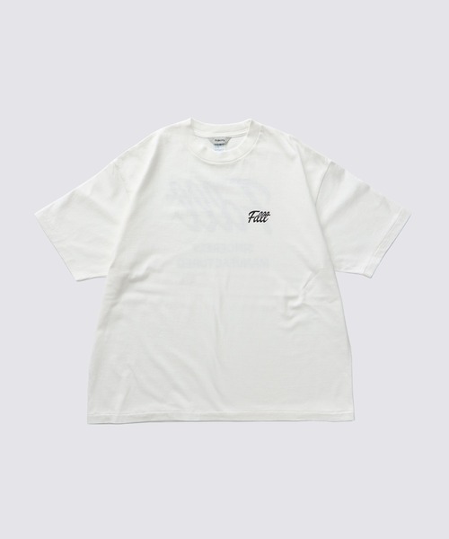 FIDELITY（フィデリティ）の「BACK LOGO TUBE TEE / 半袖バックロゴTシャツ（Tシャツ/カットソー・メンズ・ネイビー/オレンジ/レッド/ホワイト/ブラック・LARGE/MEDIUM）」の6枚目の写真