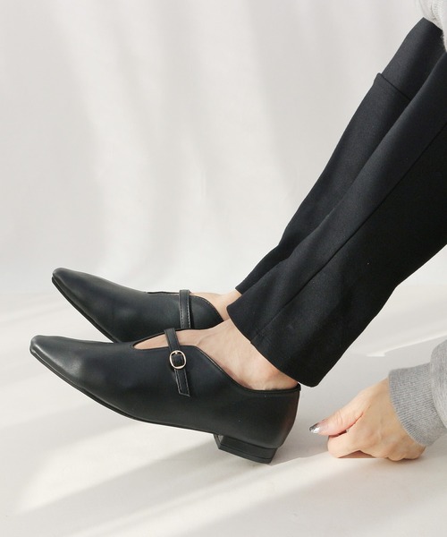 Fin｜セミスクエアトゥローファー | Rakuten Fashion(楽天