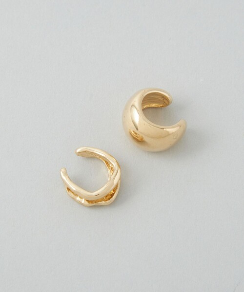 CITEN（シテン）の「＜CITEN＞2セットイヤーカフ（イヤーカフ・レディース・シルバー/ゴールド・FREE）」の5枚目の写真