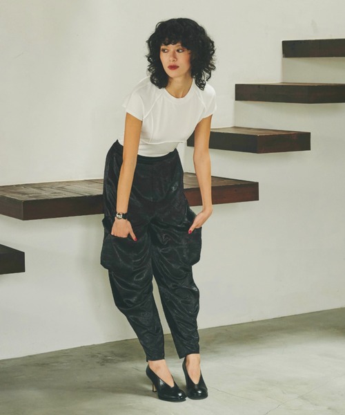 【国内発送】OnitsukaTiger バナナシェイプ WOMEN'Sカーゴパンツ BANANA REPUBLIC レディースカーゴパンツ｜ボトムス、パンツ
