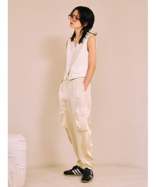 john galliano バナナ　カーゴパンツ　サイズ48 BANANA REPUBLIC カーゴパンツ FACTORY STORE テンセルカーゴ
