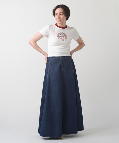Levi's(リーバイス)の「Levi's/リーバイス エッセンシャル SPORTY Tシャツ(Tシャツ/カットソー・レディース・ホワイト・S/M/XS)」の16枚目の写真