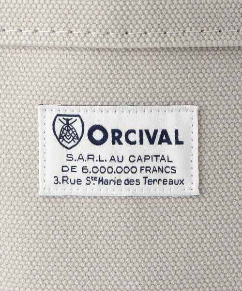 ORCIVAL（オーシバル）の「ORCIVAL | キャンバストートバッグ 小（トートバッグ・レディース・グレー系その他/チャコール/A/オレンジ/D/C/グレー系その他2/ライトグレー/ベージュ系その他/ターコイズブルー/B・-）」の16枚目の写真