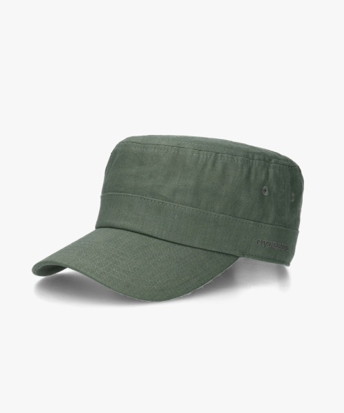 OVERRIDE(オーバーライド)の「OVERRIDE LINEN DE GAULE / オーバーライド(キャップ・メンズ・ブラック/グレー/ダークオレンジ/ネイビー/グリーン・60cm/58cm)」の1枚目の写真