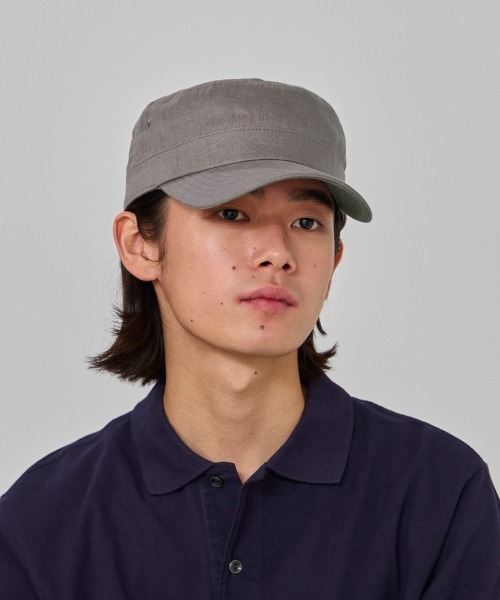 OVERRIDE(オーバーライド)の「OVERRIDE LINEN DE GAULE / オーバーライド(キャップ・メンズ・ブラック/グレー/ダークオレンジ/ネイビー/グリーン・60cm/58cm)」の21枚目の写真