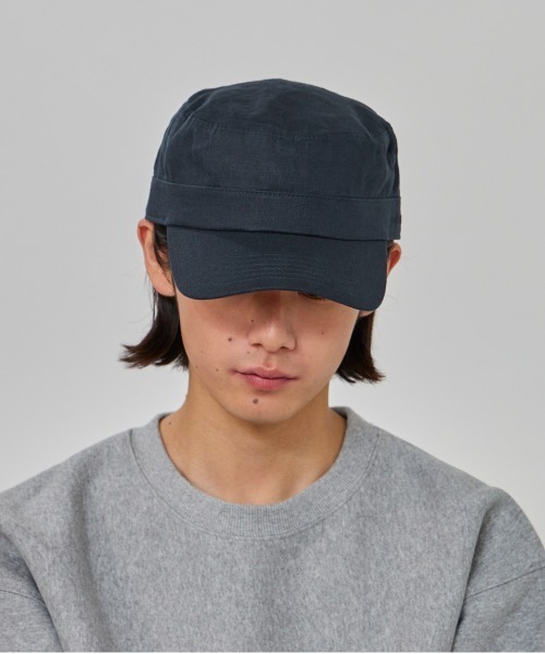 OVERRIDE(オーバーライド)の「OVERRIDE LINEN DE GAULE / オーバーライド(キャップ・メンズ・ブラック/グレー/ダークオレンジ/ネイビー/グリーン・60cm/58cm)」の15枚目の写真
