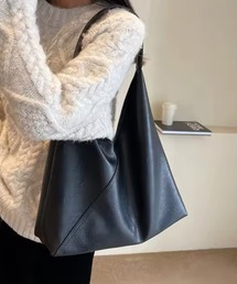 【 ammy. / エイミードット 】 トライアングル ワンショルダー トートバッグ