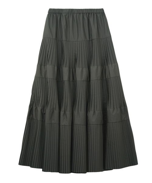 ROSE BUD(ローズバッド)の「【WEB・一部店舗限定】TIERED SKIRT(スカート・レディース・パープル/ホワイト/ブラック/カーキ/バーガンディー・ONE SIZE)」の21枚目の写真