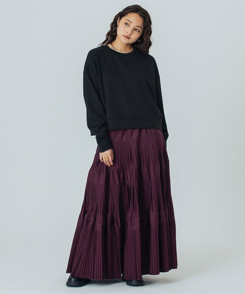 WEB・一部店舗限定】TIERED SKIRT（スカート）｜ROSE BUD（ローズ