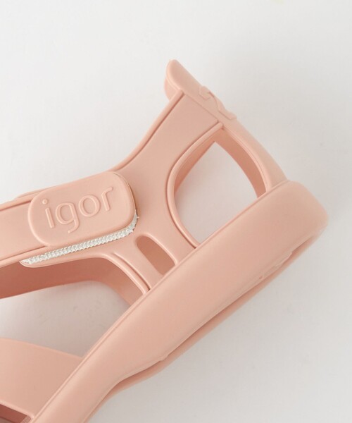igor(イゴール)の「<igor>TOBBY / キッズ 14cm-18cm(サンダル・キッズ・ライトグレー/ライトピンク・15cm/16cm/17cm/18cm/14cm)」の18枚目の写真