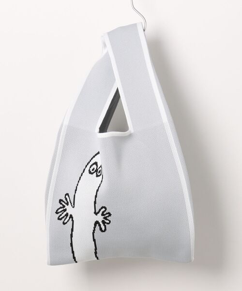 MOOMIN(ムーミン)の「ミイ ムーミン バッグ レディース ニットバッグ(ハンドバッグ・レディース・ライトベージュ/グレー/グリーン/ベージュ/ネイビー・FREE)」の16枚目の写真
