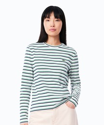 LACOSTE | ベーシックボーダーロングスリーブTシャツ(Tシャツ/カットソー)
