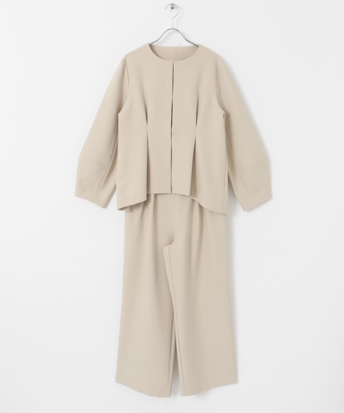 SENSE OF PLA CEのセットアップ SENSE OF PLACE by URBAN RESEARCH パンツドレス ウエストタック