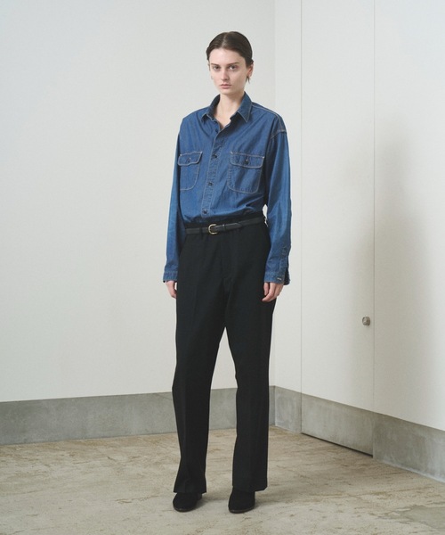 TROVE（トローヴ）の「TROVE 2025SS / REGULAR TROUSERS（スラックス・メンズ・ブラック/グレー系その他・1/3）」の8枚目の写真