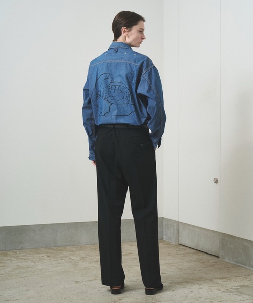 TROVE（トローヴ）の「TROVE 2025SS / REGULAR TROUSERS（スラックス・メンズ・ブラック/グレー系その他・1/3）」の9枚目の写真