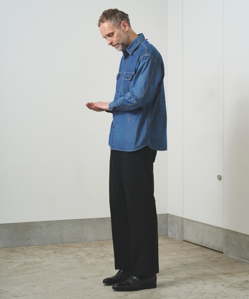 TROVE（トローヴ）の「TROVE 2025SS / REGULAR TROUSERS（スラックス・メンズ・ブラック/グレー系その他・1/3）」の12枚目の写真