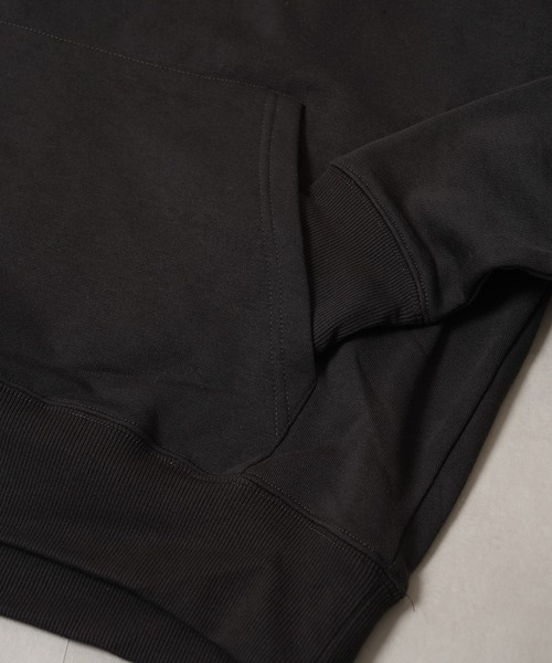 1111clothing(ワンフォークロージング)の「ハート サガラ刺繍 スウェットパーカー【セットアップ 可能】/ Heart Sagara Embroidery Sweatshirt Hoodie(パーカー・レディース・ブラック/チャコールグレー/ネイビー/アッシュ・M/L)」の12枚目の写真