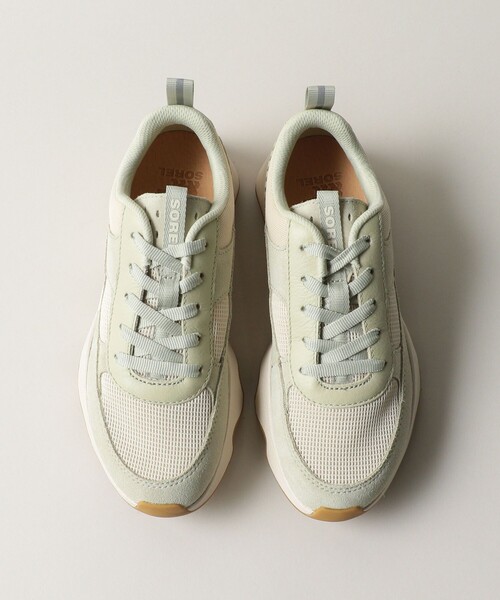 SOREL（ソレル）の「＜SOREL＞KINETICIMPACTⅡ WL（スニーカー・レディース・オフホワイト/ブラック/ライム・65/45/40/55）」の3枚目の写真