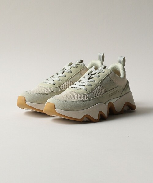 SOREL（ソレル）の「＜SOREL＞KINETICIMPACTⅡ WL（スニーカー・レディース・オフホワイト/ブラック/ライム・65/45/40/55）」の8枚目の写真